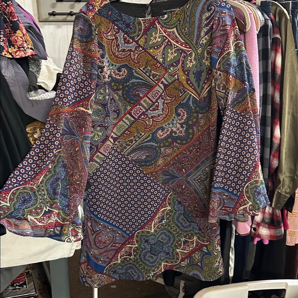 Chelsea & Theodore Hippie, boho Dress Size Small